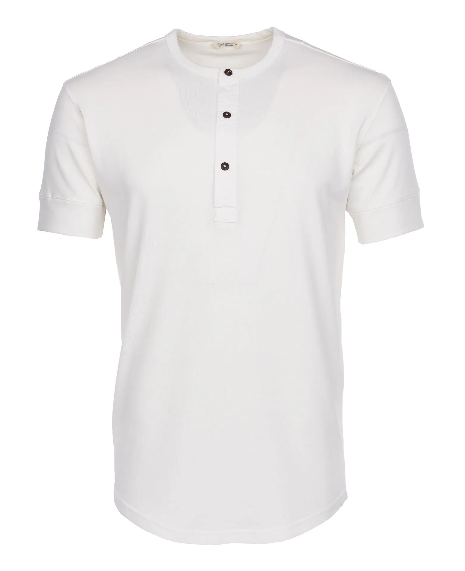 1927 Henley Shirt Short Sleeve, Ecru - Pike Brothers