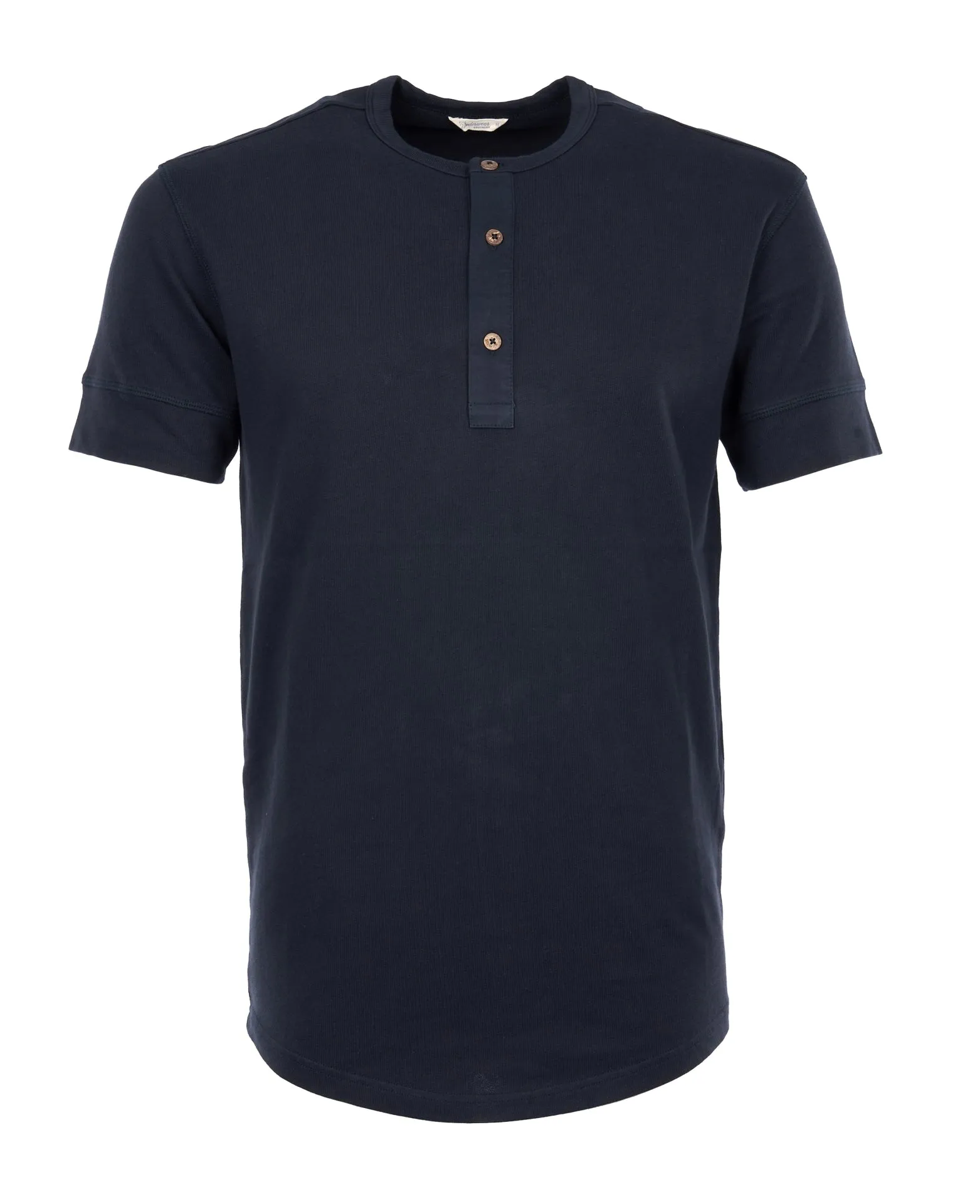 1927 Henley Shirt short sleeve, Mojave blue - Pike Brothers