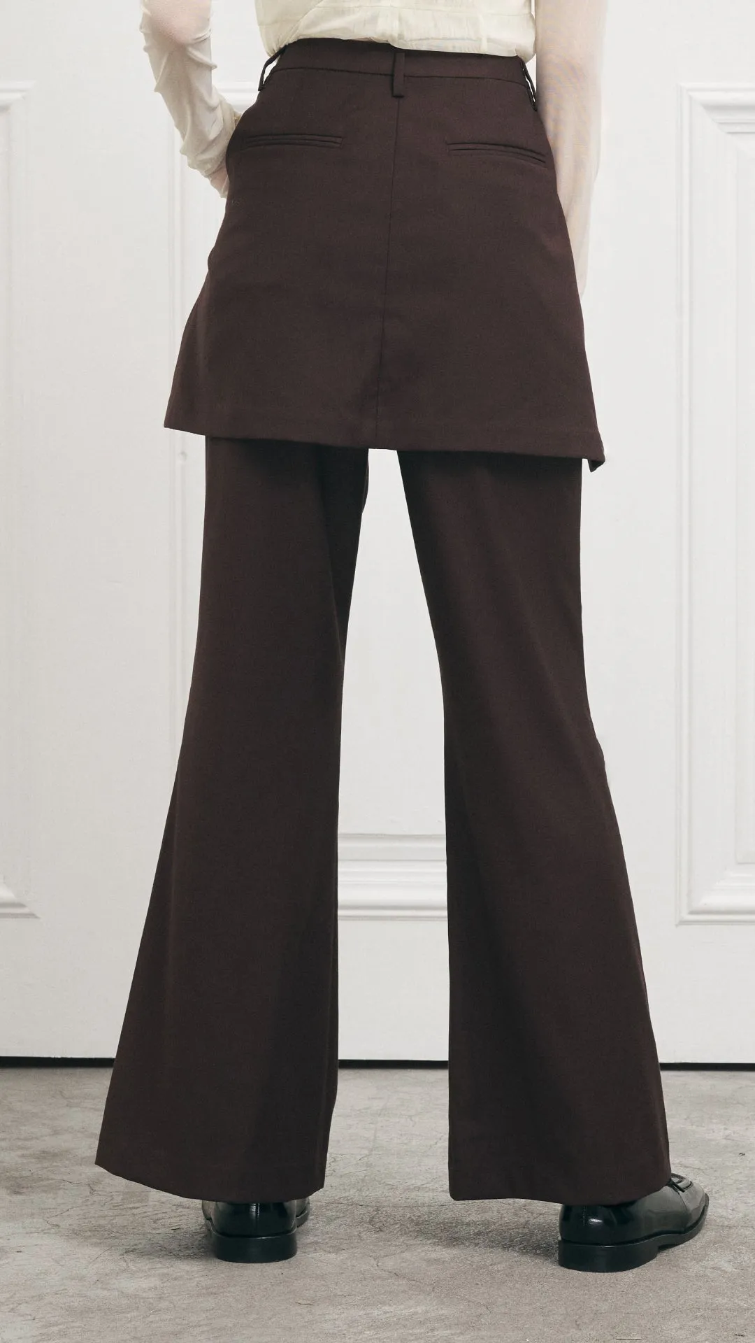 2-in-1 Flared Pants