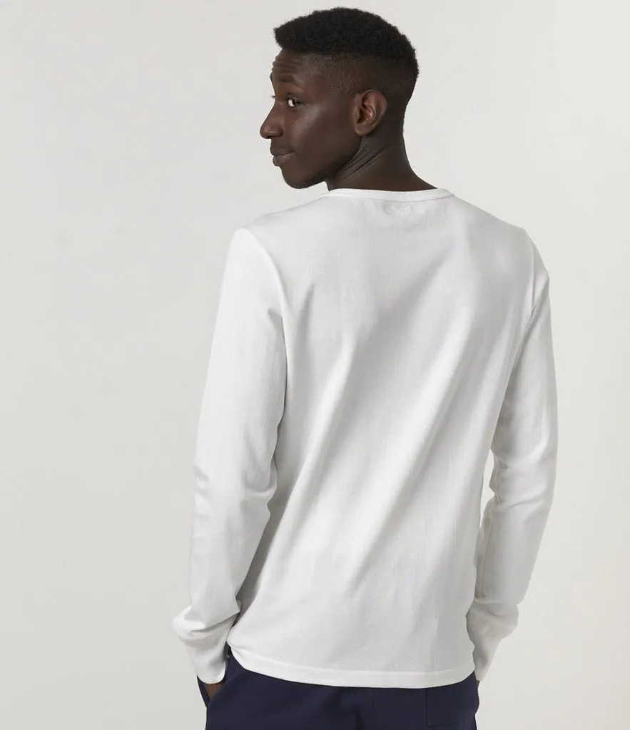 206.01 | Mens Classif Fit LS Henley | White