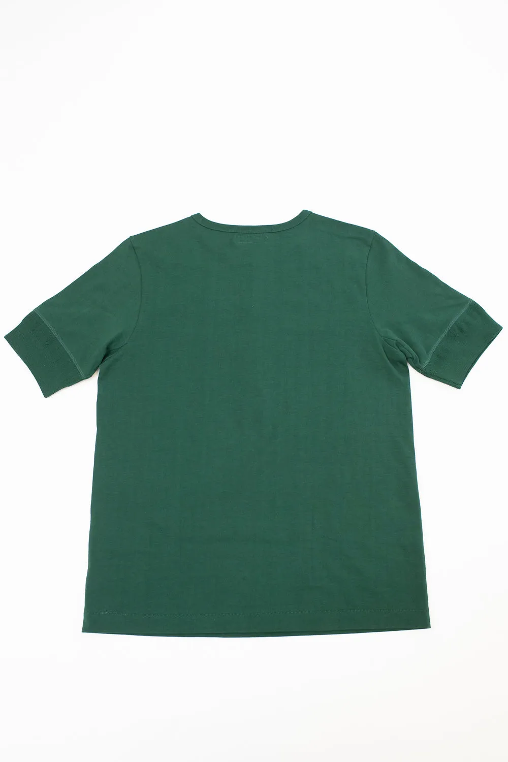 207.412 - 8.6oz Loopwheeled Henley Classic Fit - Classic Green