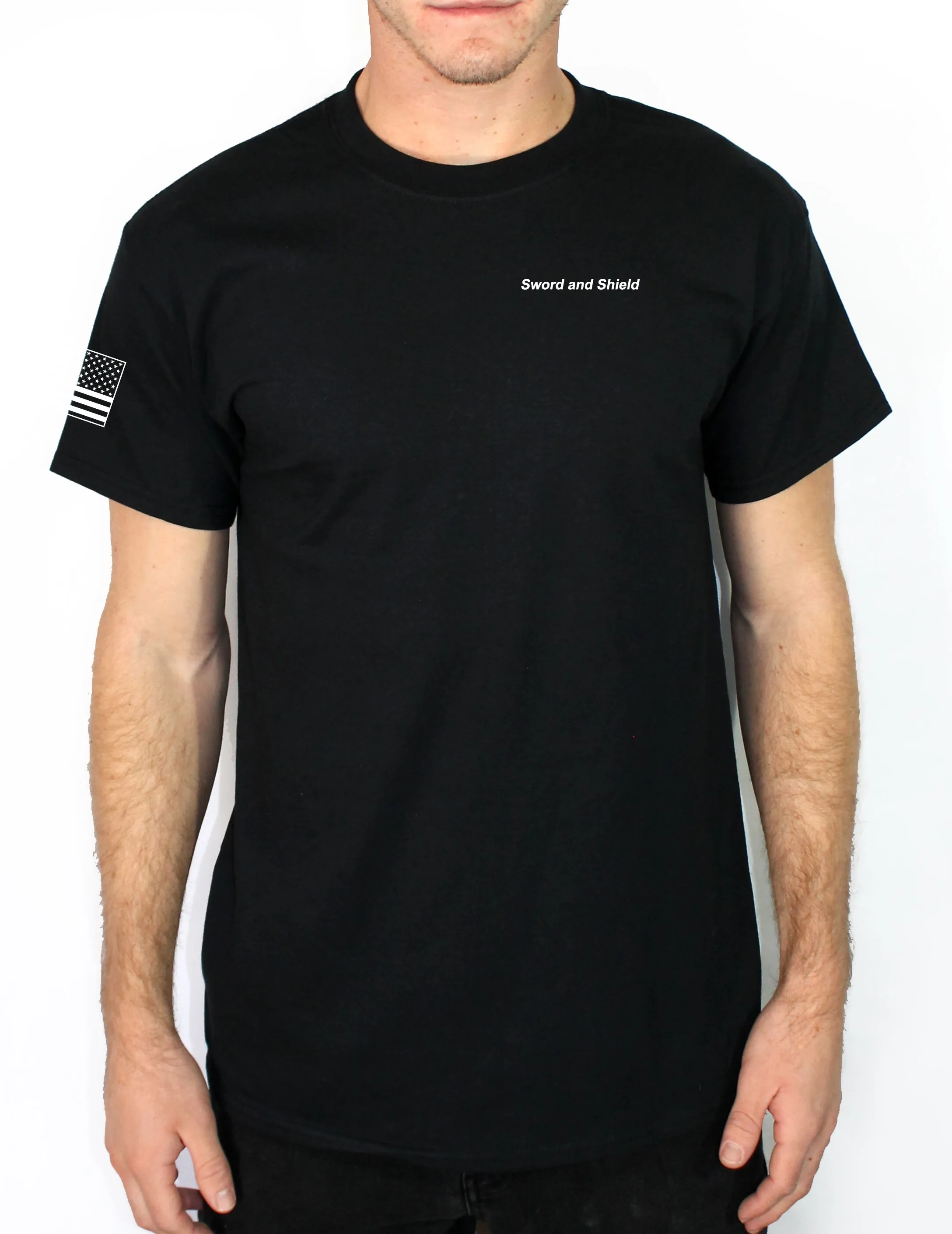 2d MDTF 50-50 Blend Black Unisex PT Short Sleeve Shirt. Approved for PT