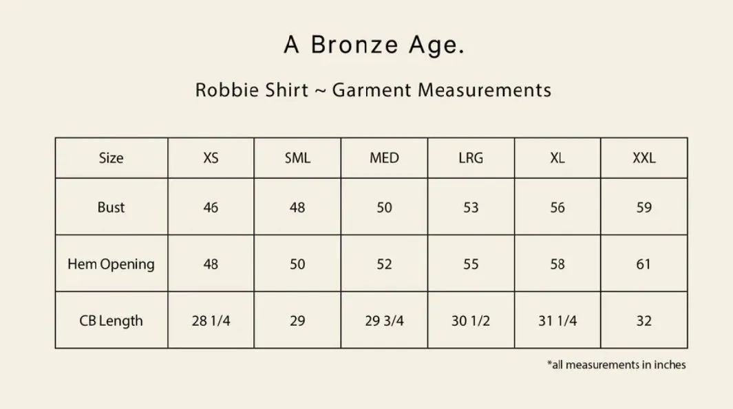 A Bronze Age Robbie Shirt (Shell)