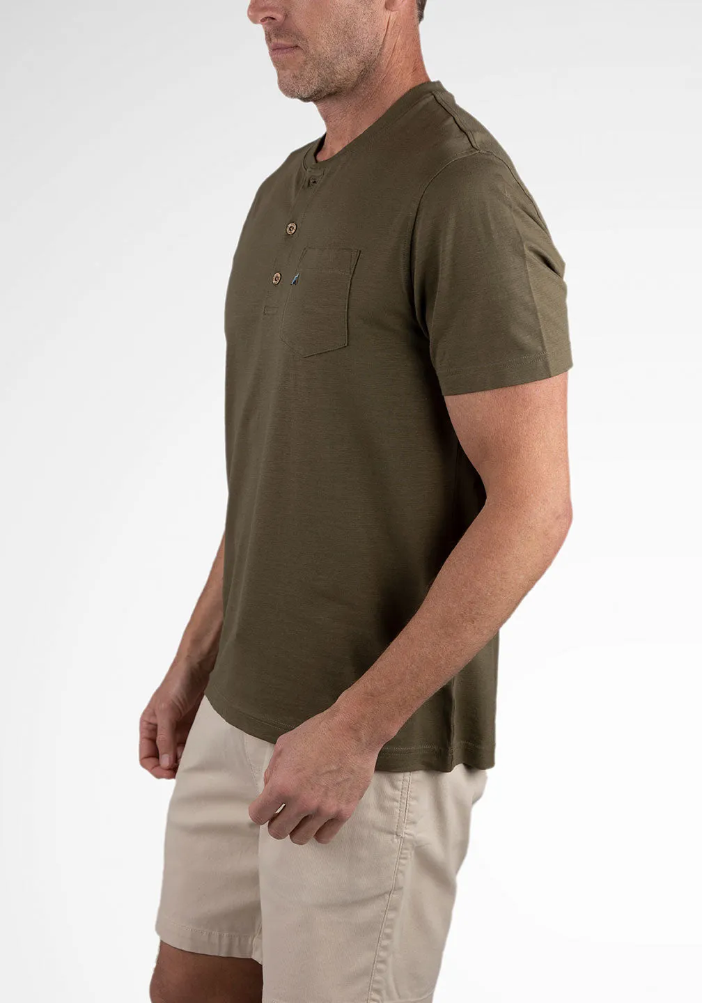 Airotec® Jersey Short Sleeve Henley