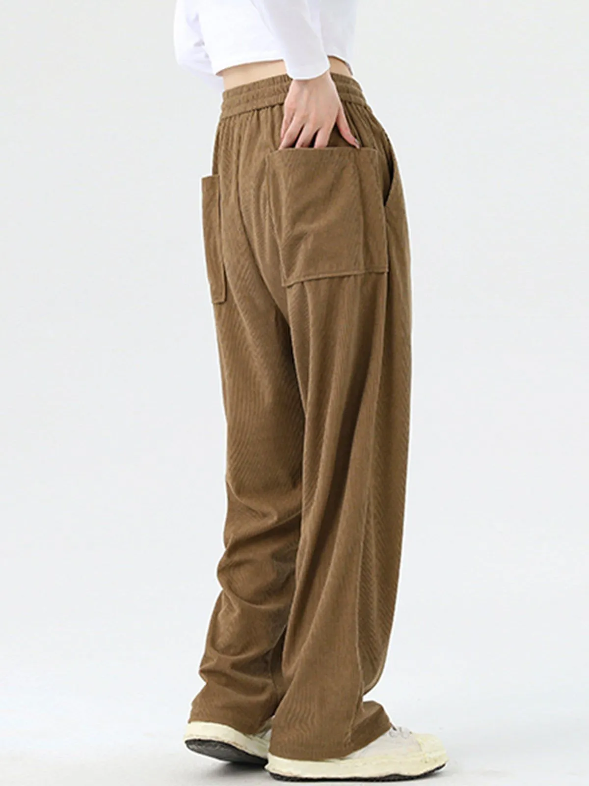 AlanBalen® - Corduroy Slack Drawstring Pants