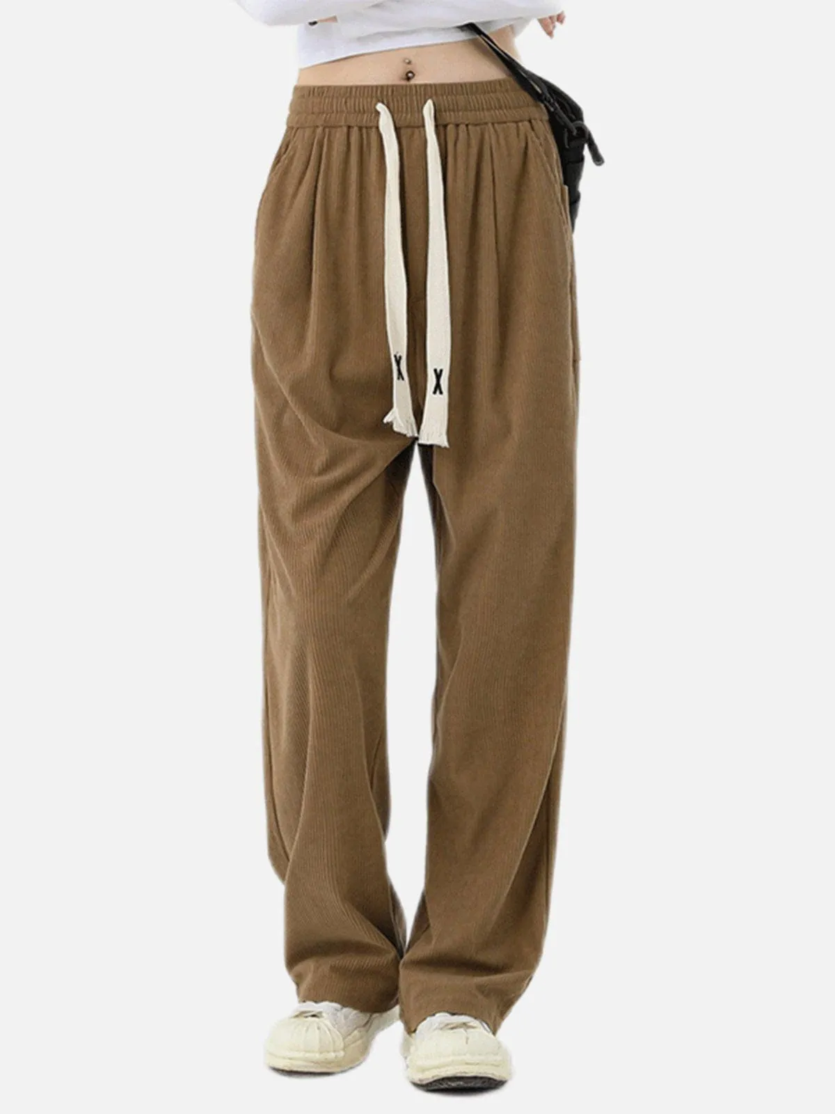 AlanBalen® - Corduroy Slack Drawstring Pants