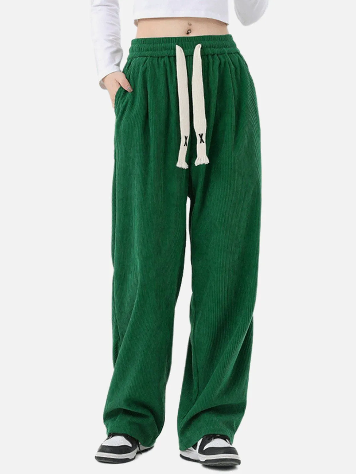 AlanBalen® - Corduroy Slack Drawstring Pants