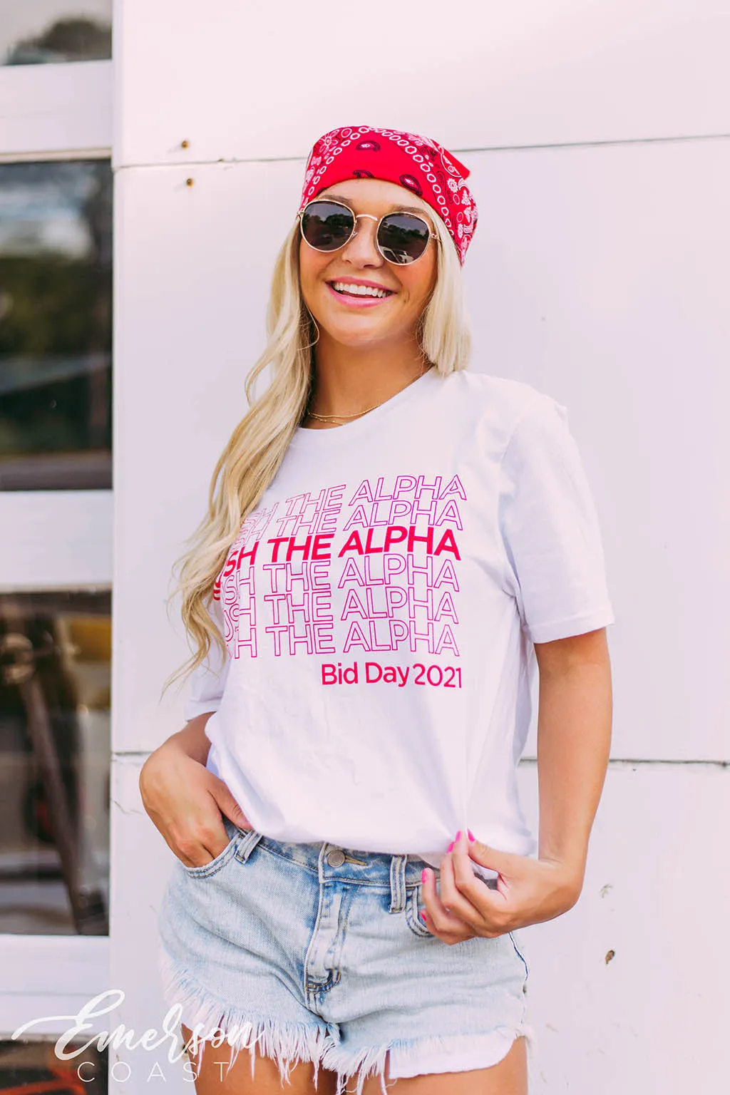 Alpha Chi Omega Bid Day Tee