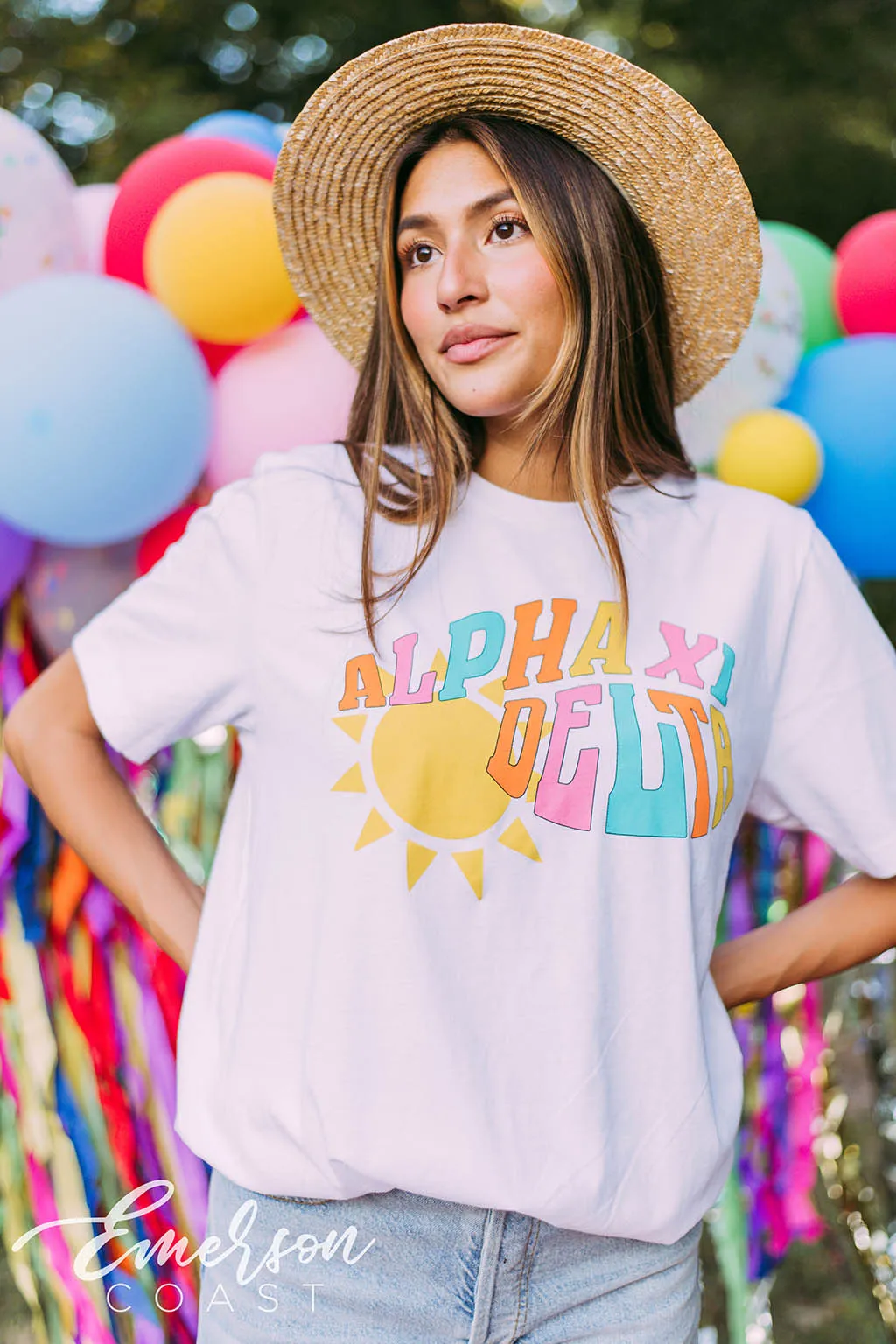 Alpha Xi Delta Golden Hour Tee