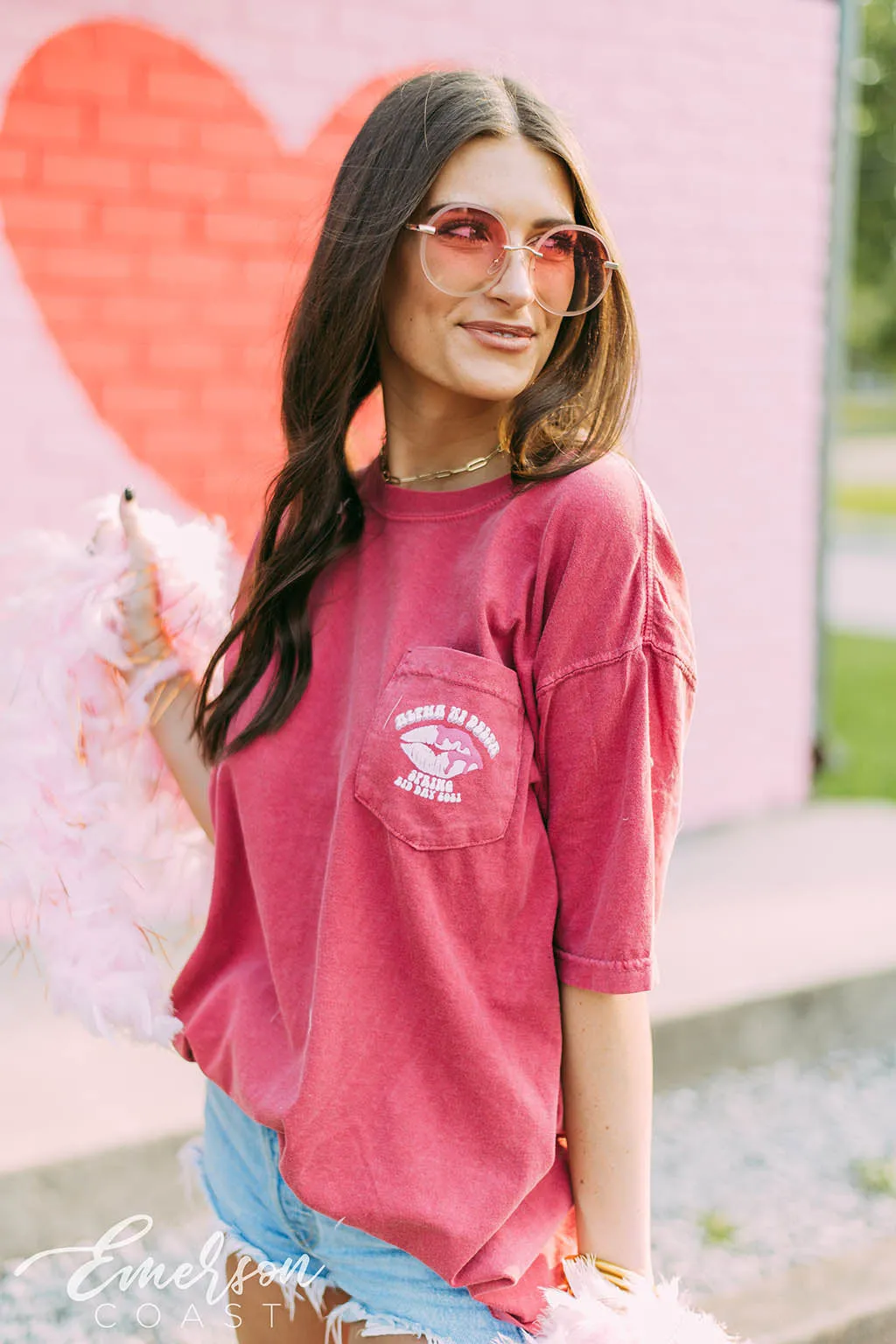 Alpha Xi Delta Spring Bid Day Pocket Tee