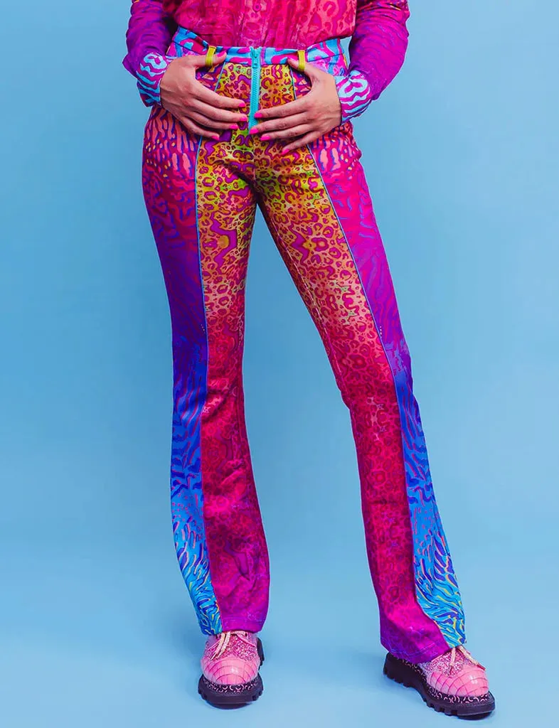 AQUA PHOENIX FLARE PANTS