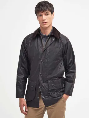 BARBOUR Beaufort Wax Jacket - Mens - Rustic