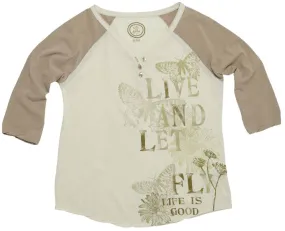 Baseball Henley Live T-Shirt by Life is good