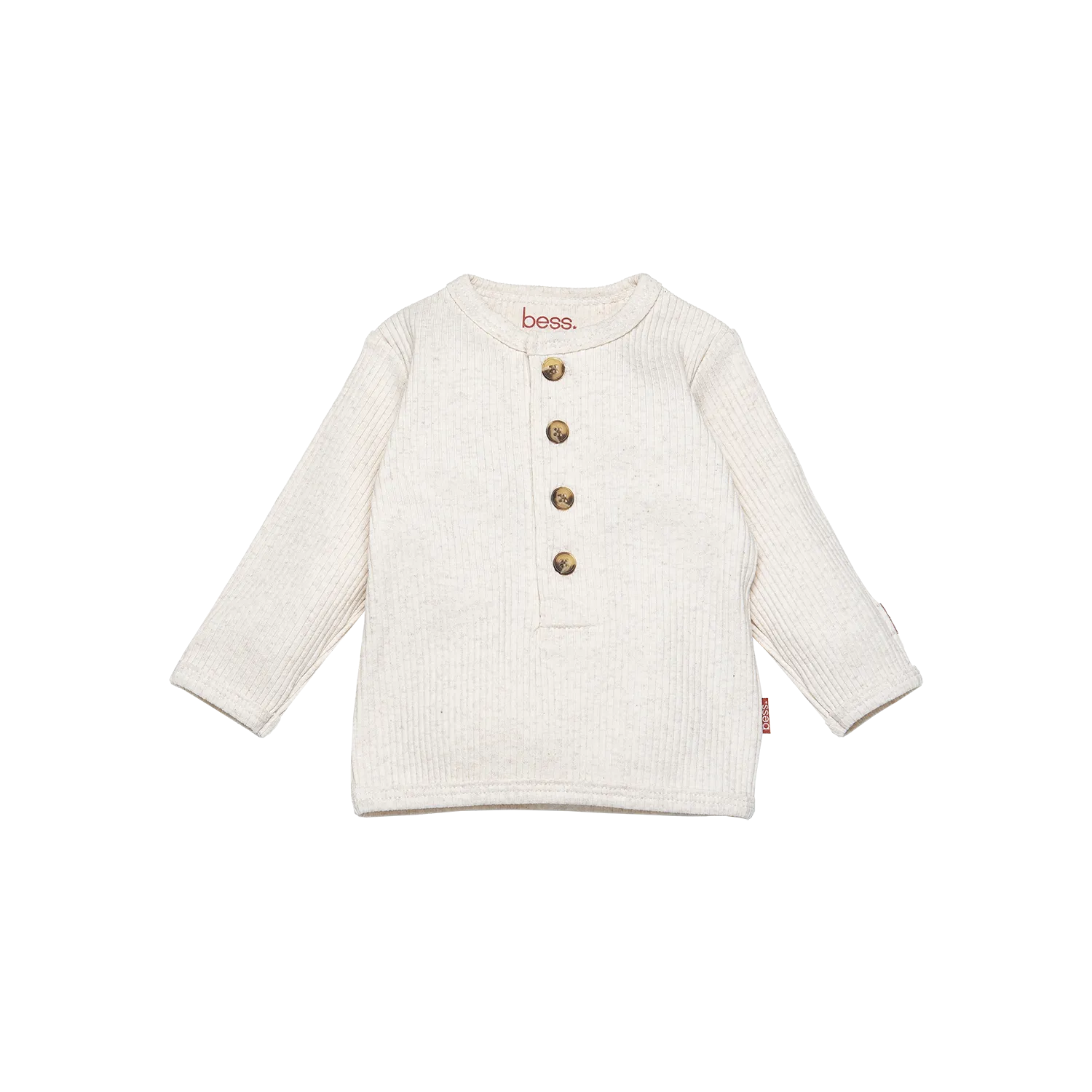 B.E.S.S. Shirt Henley Rib