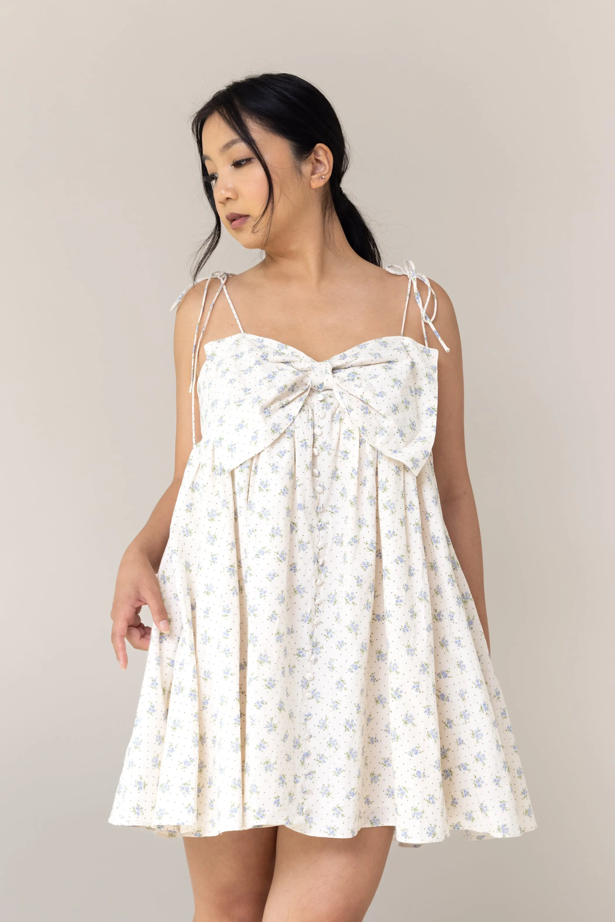 Blue Dream Babydoll Dress