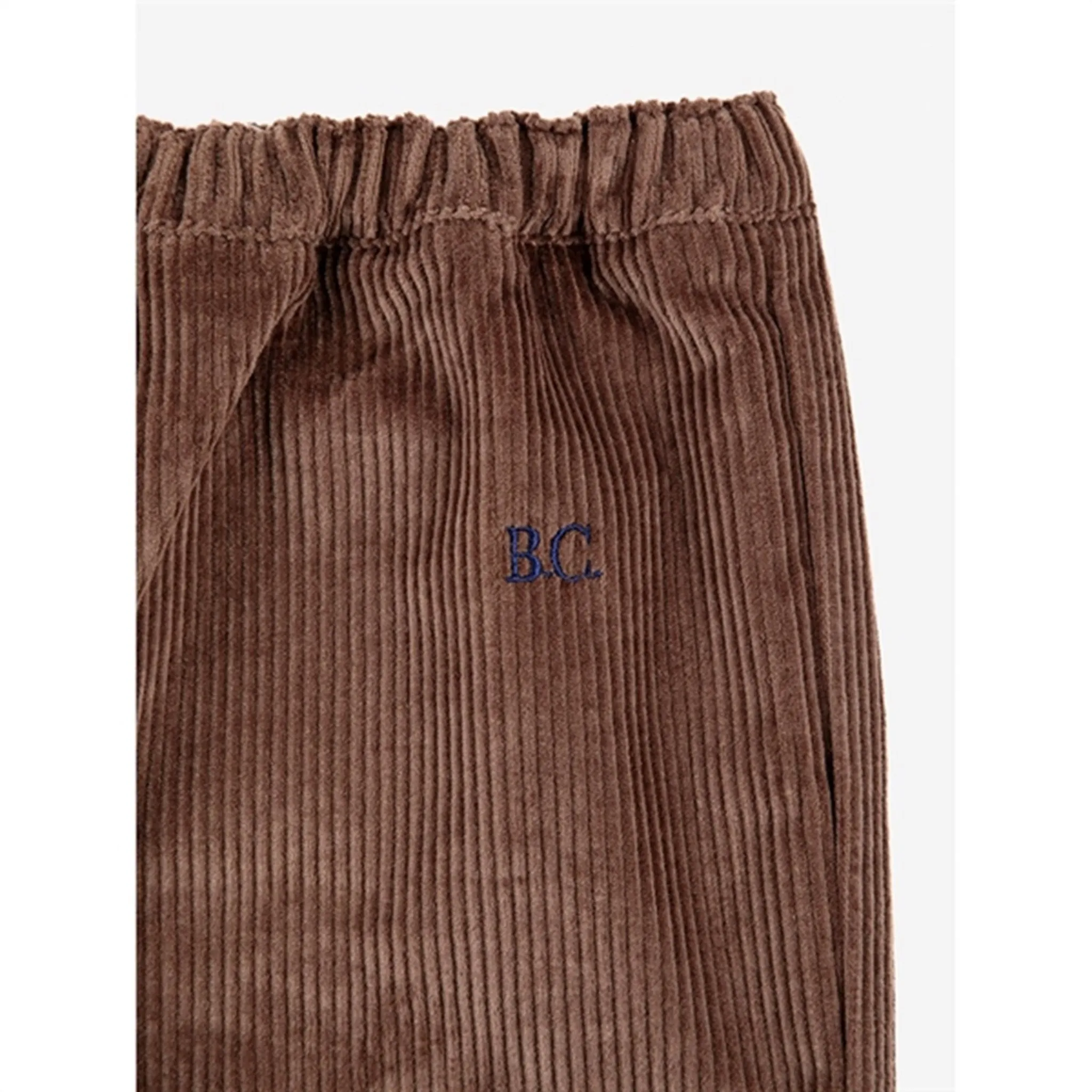 Bobo Choses Brown Color Block Corduroy Pants