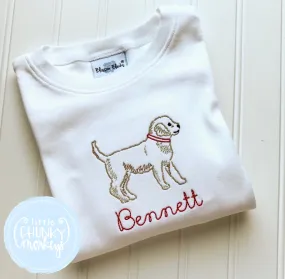 Boy Shirt - Personalized Shirt with Dog