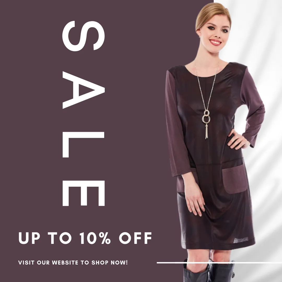 Buy Women's Long Sleeve Brown Midi Dresses Online