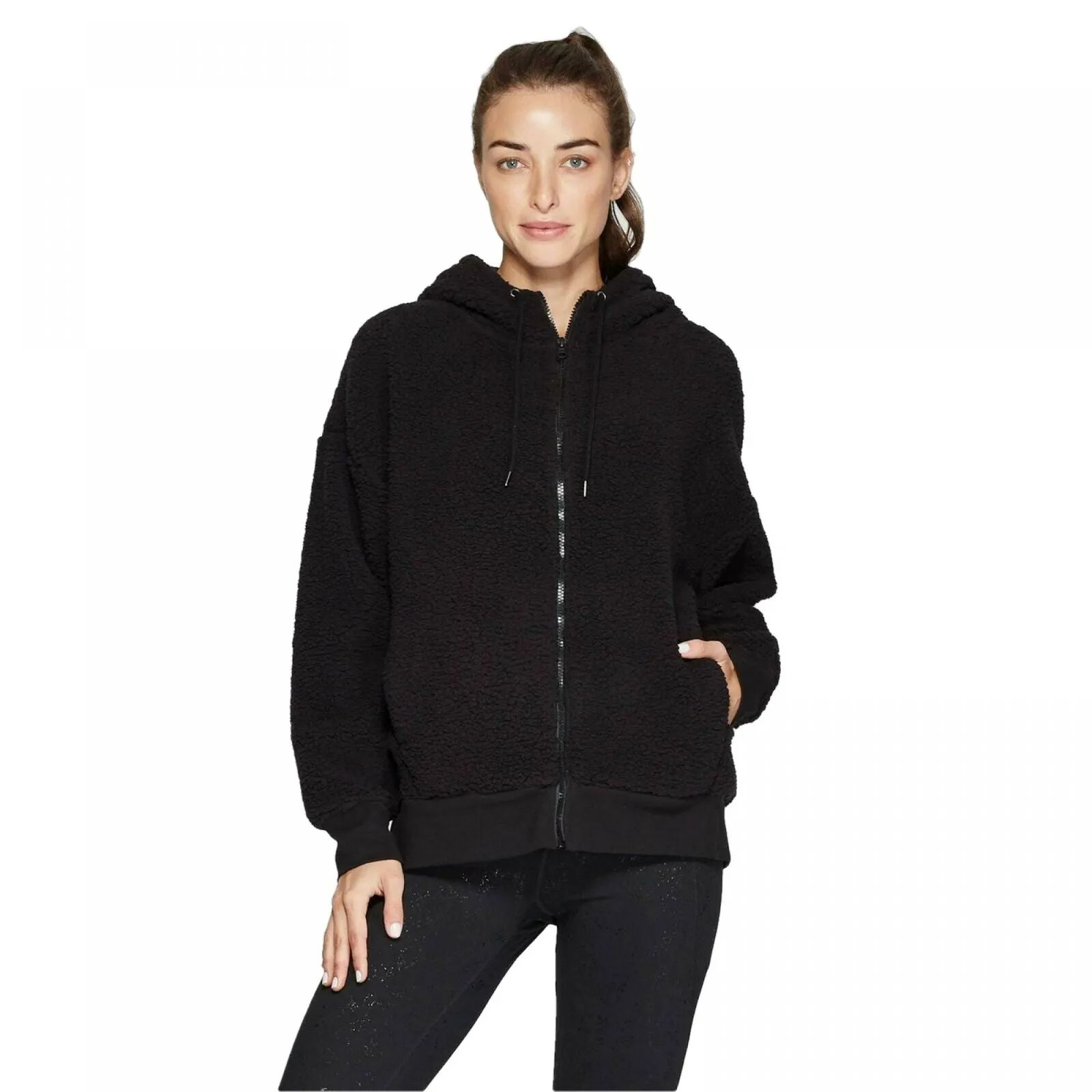 C9 Champion Women's Training Sherpa Fleece Full Zip Track Jacket