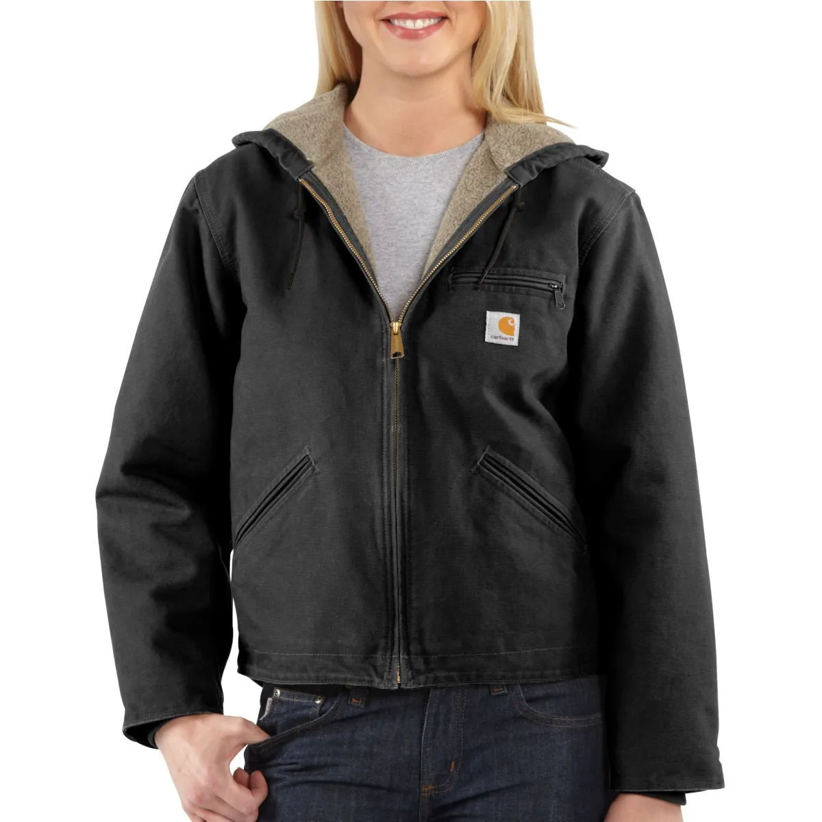 Carhartt Women's Black Sandstone Sierra Jacket