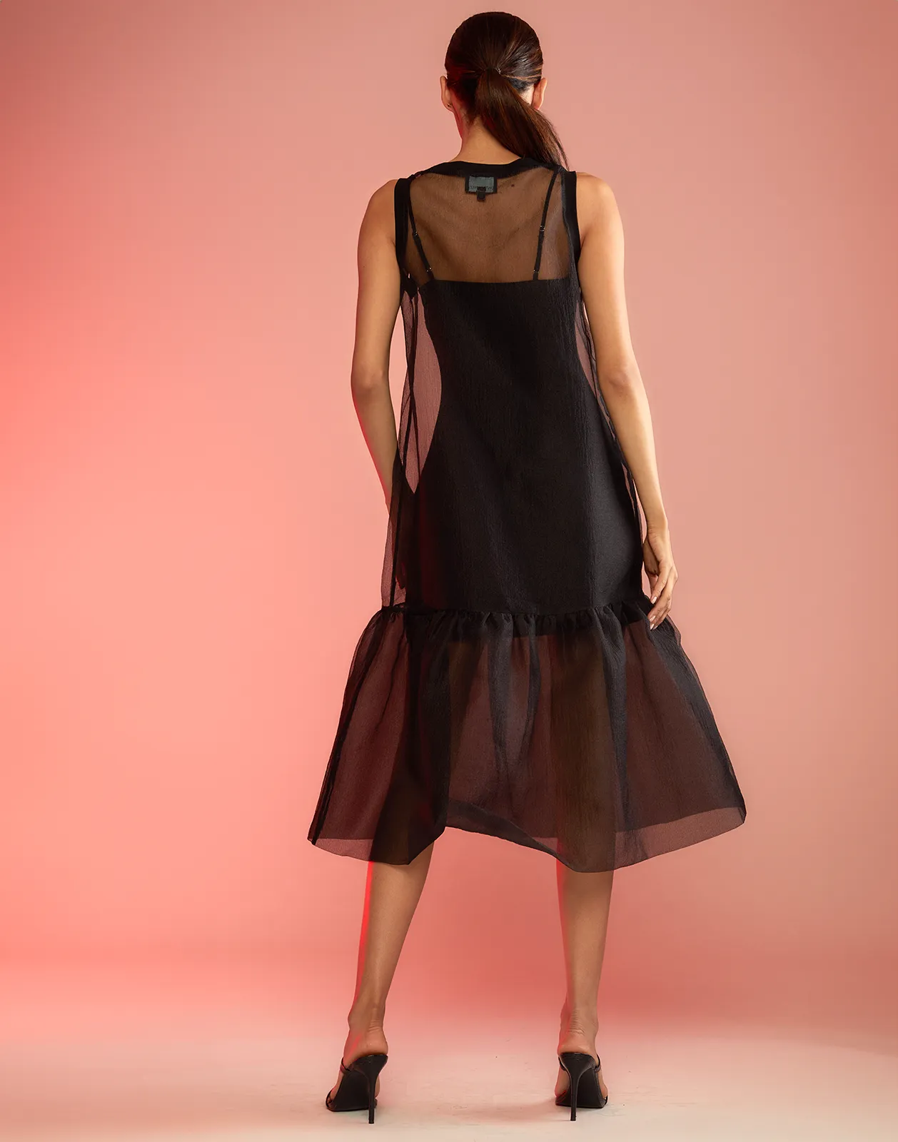 Carrie Organza Midi Dress