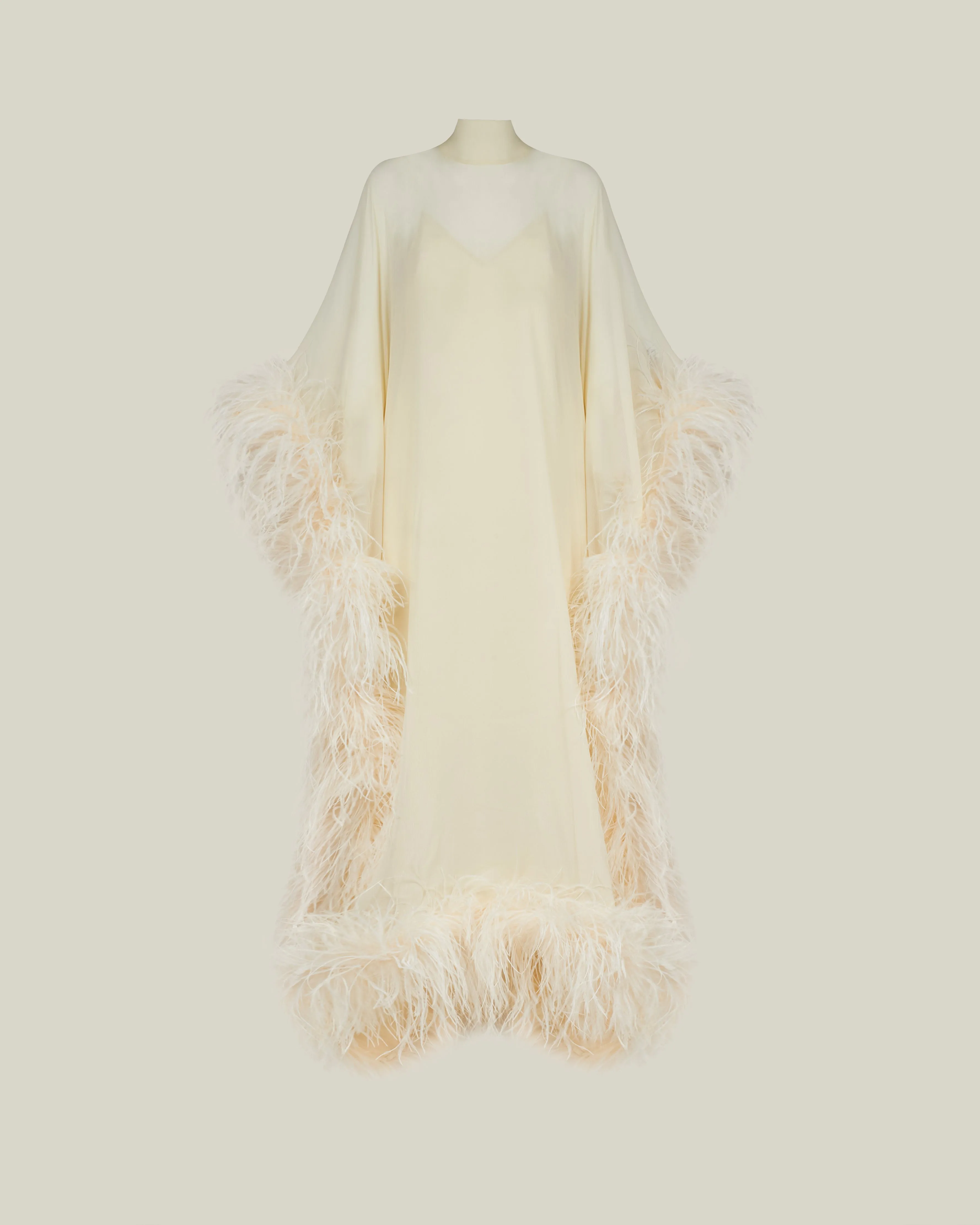 Casta Diva Spirito Kaftan in Ivory