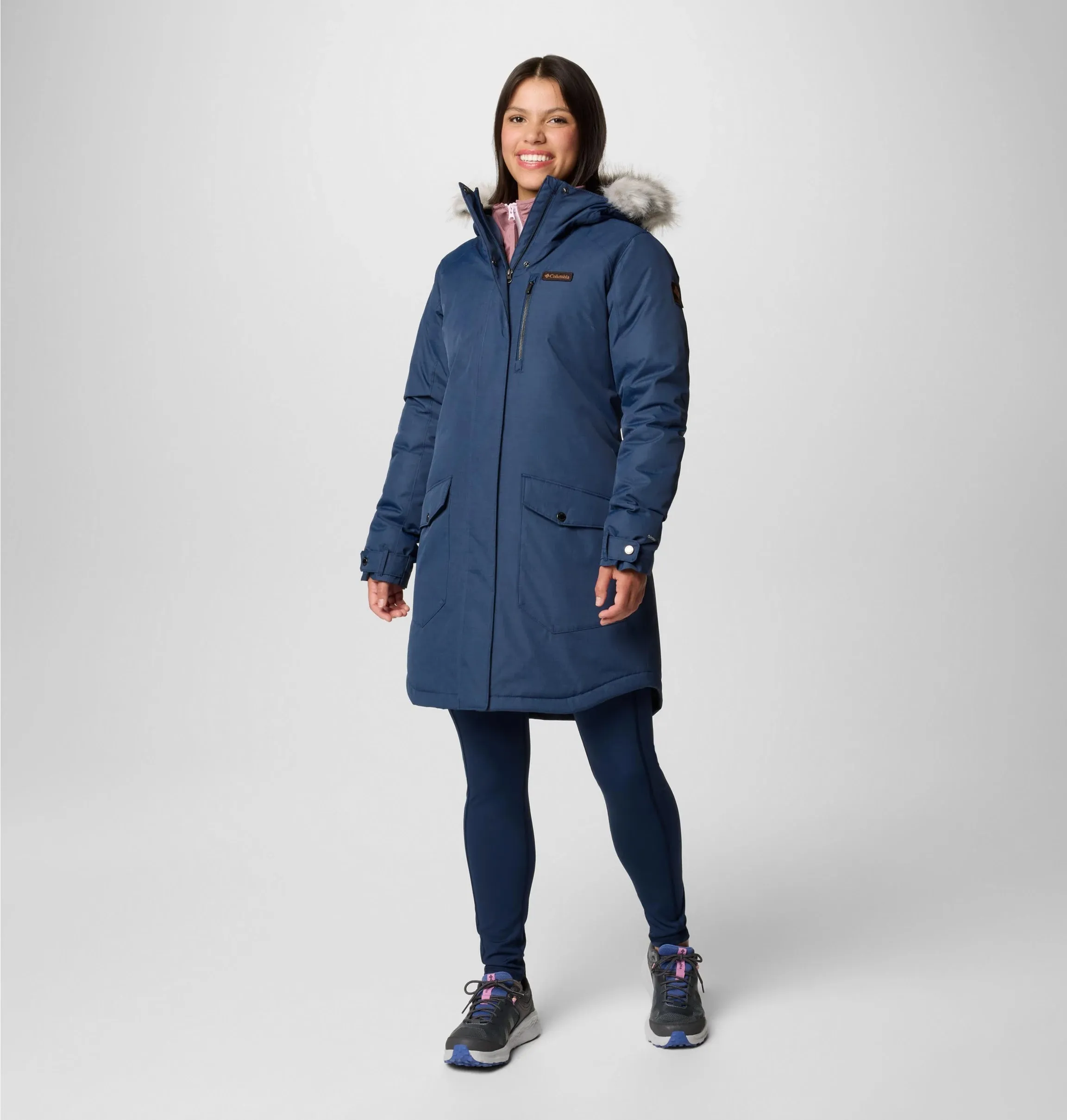 Columbia Women's Suttle Mountain™ Long Insulated Jacket - Collegiate Navy