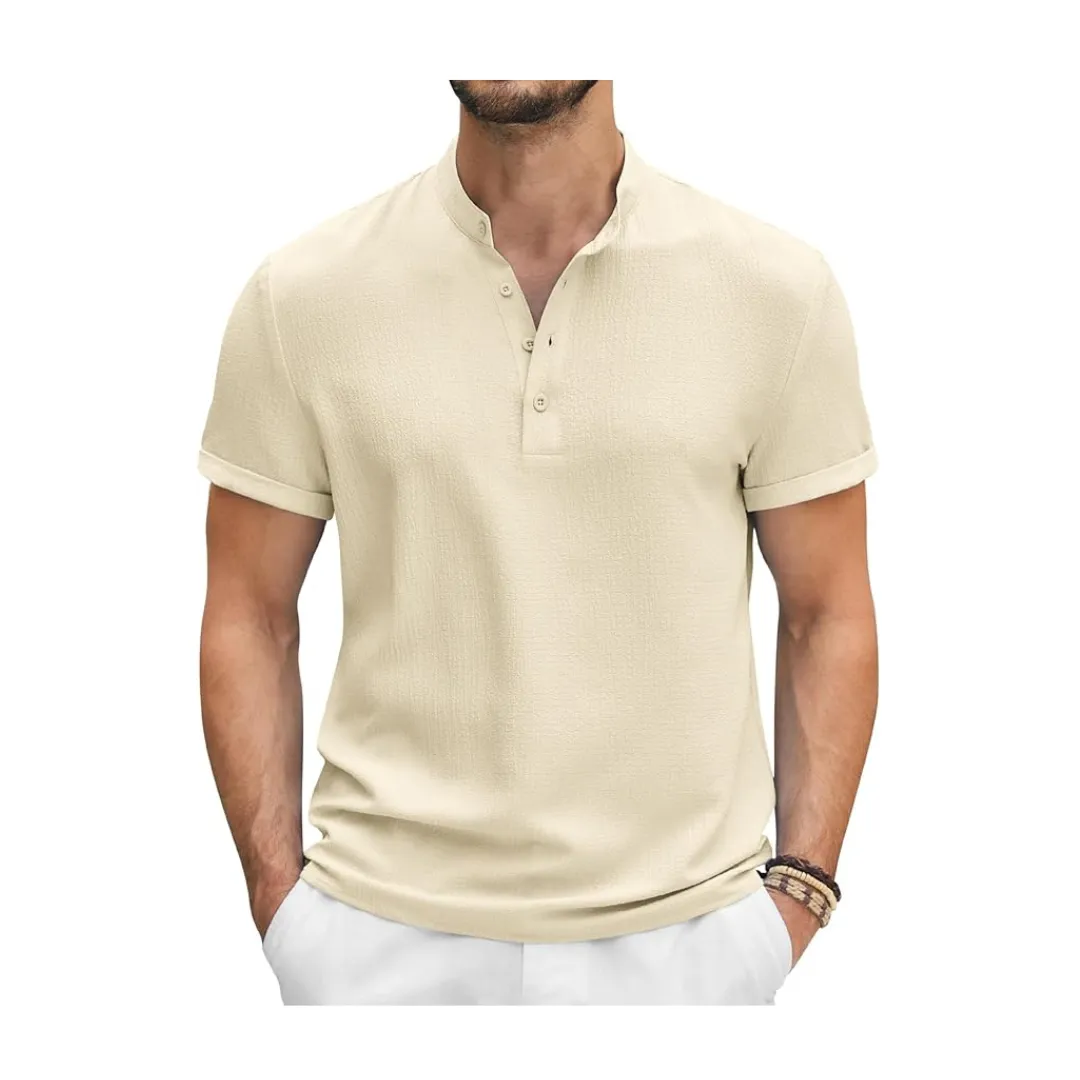 Coofandy Men's Casual Henley Shirt