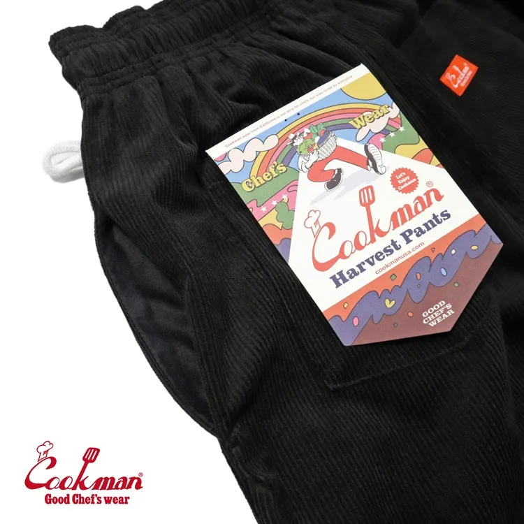 Cookman Harvest Pants - Corduroy : Black