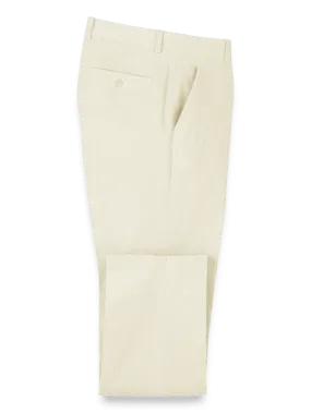 Cotton Stretch Corduroy Pants - Winter White