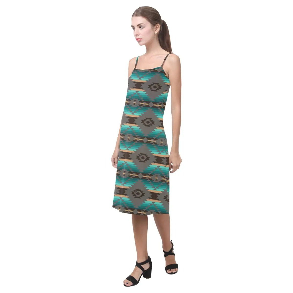 Cree Confederacy Alcestis Slip Dress