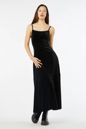 Discord Velvet Maxi Dress