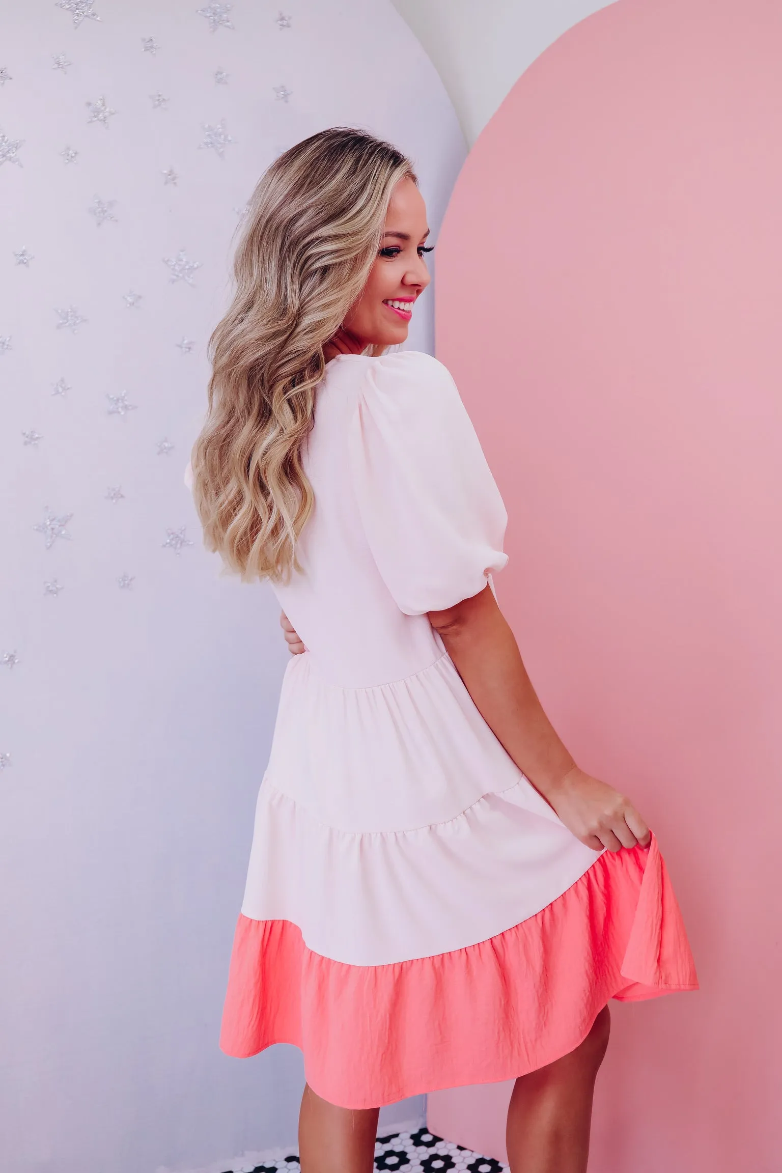 Effortlessly Feminine Tiered Babydoll Dress