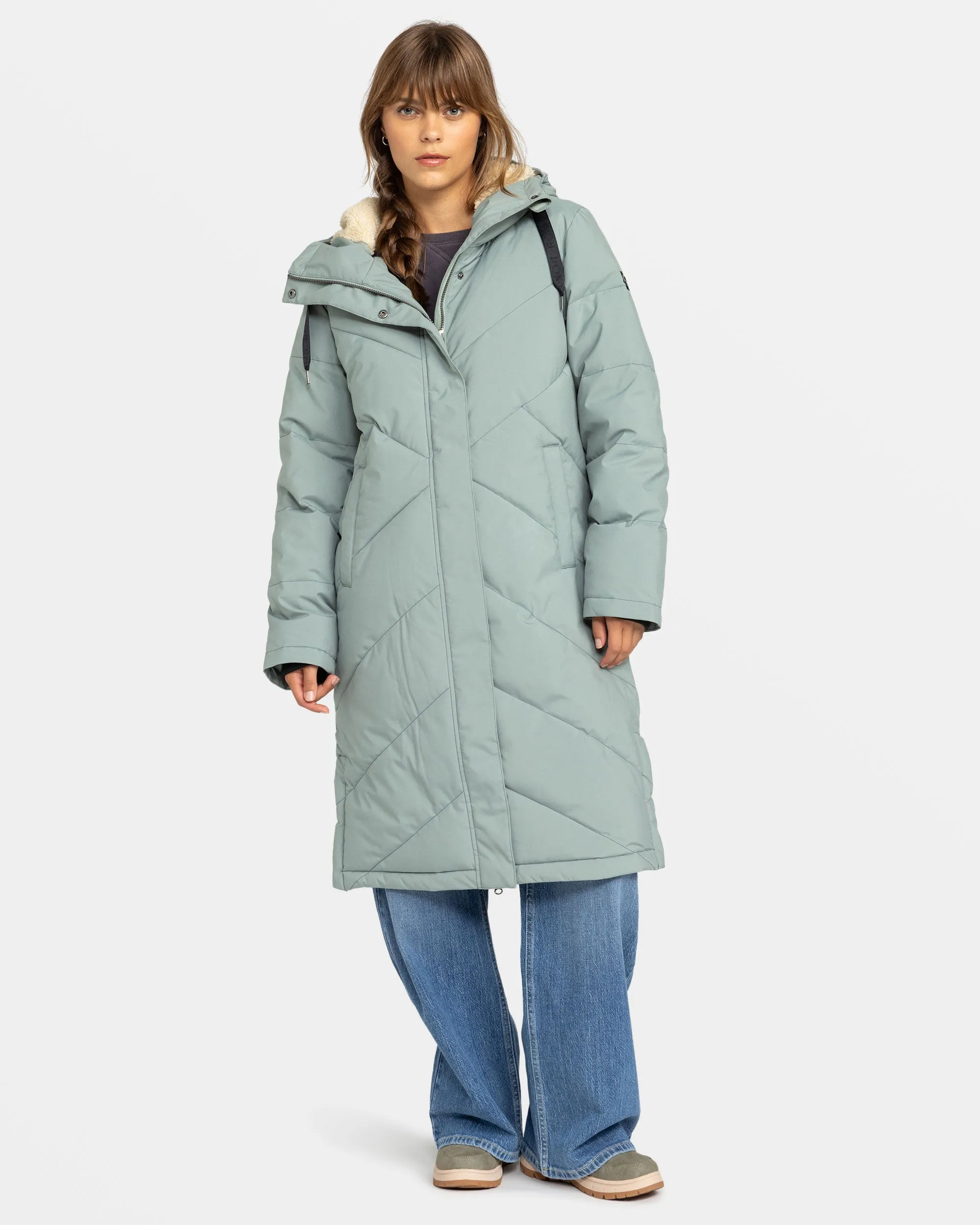 Ellie Insulated Snow Jacket - Lily Pad