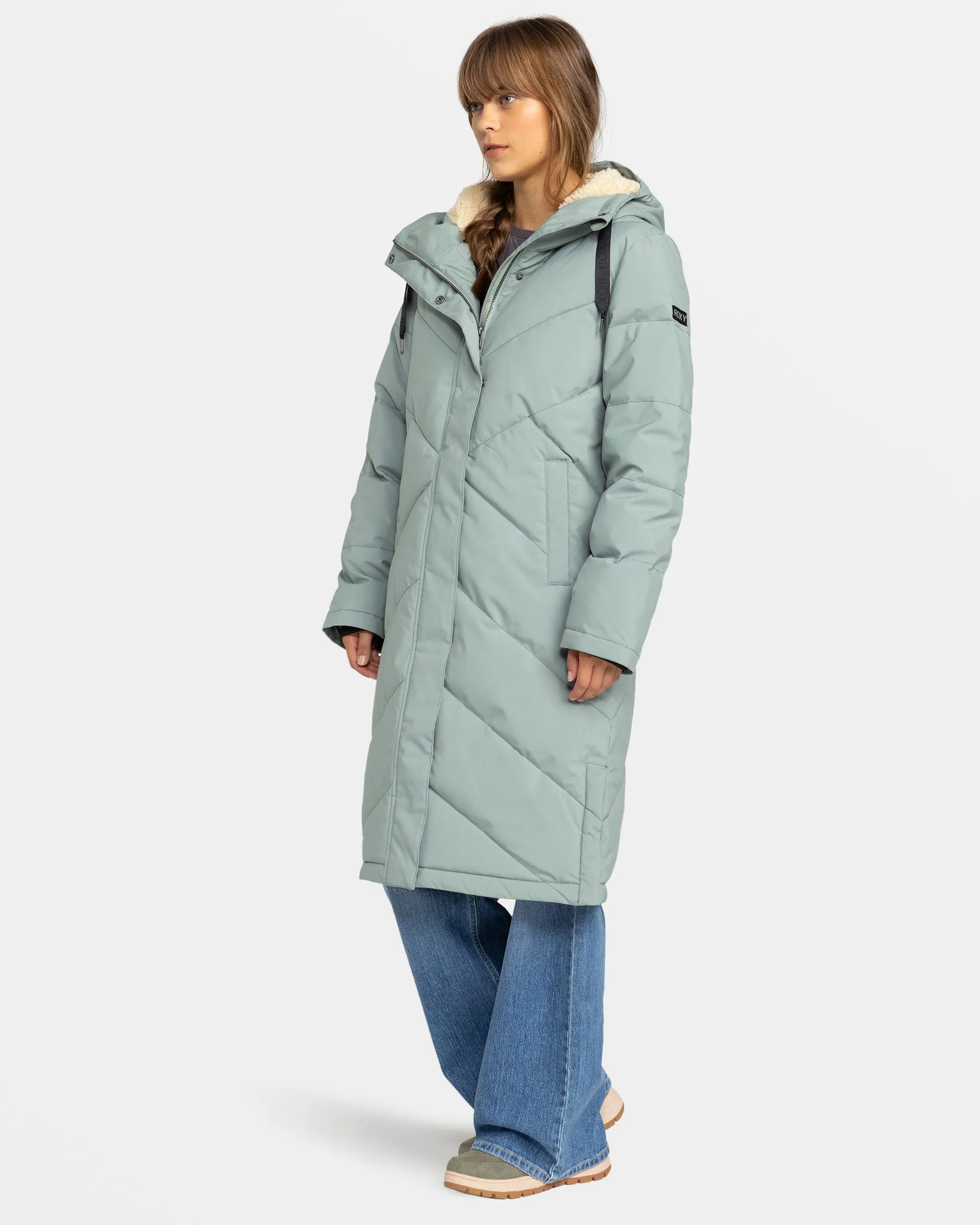 Ellie Insulated Snow Jacket - Lily Pad