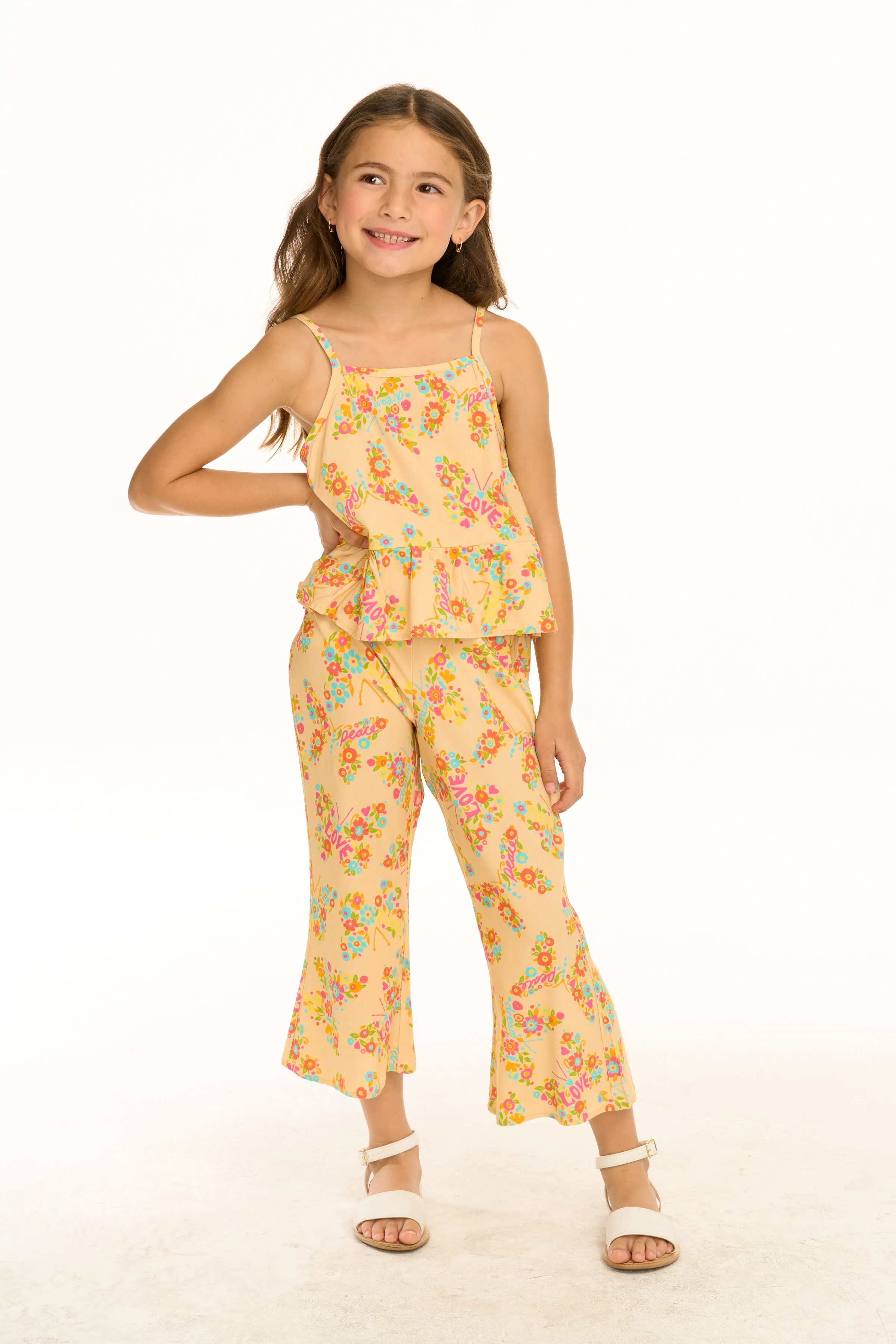 Emma Summer of Love Print Trousers