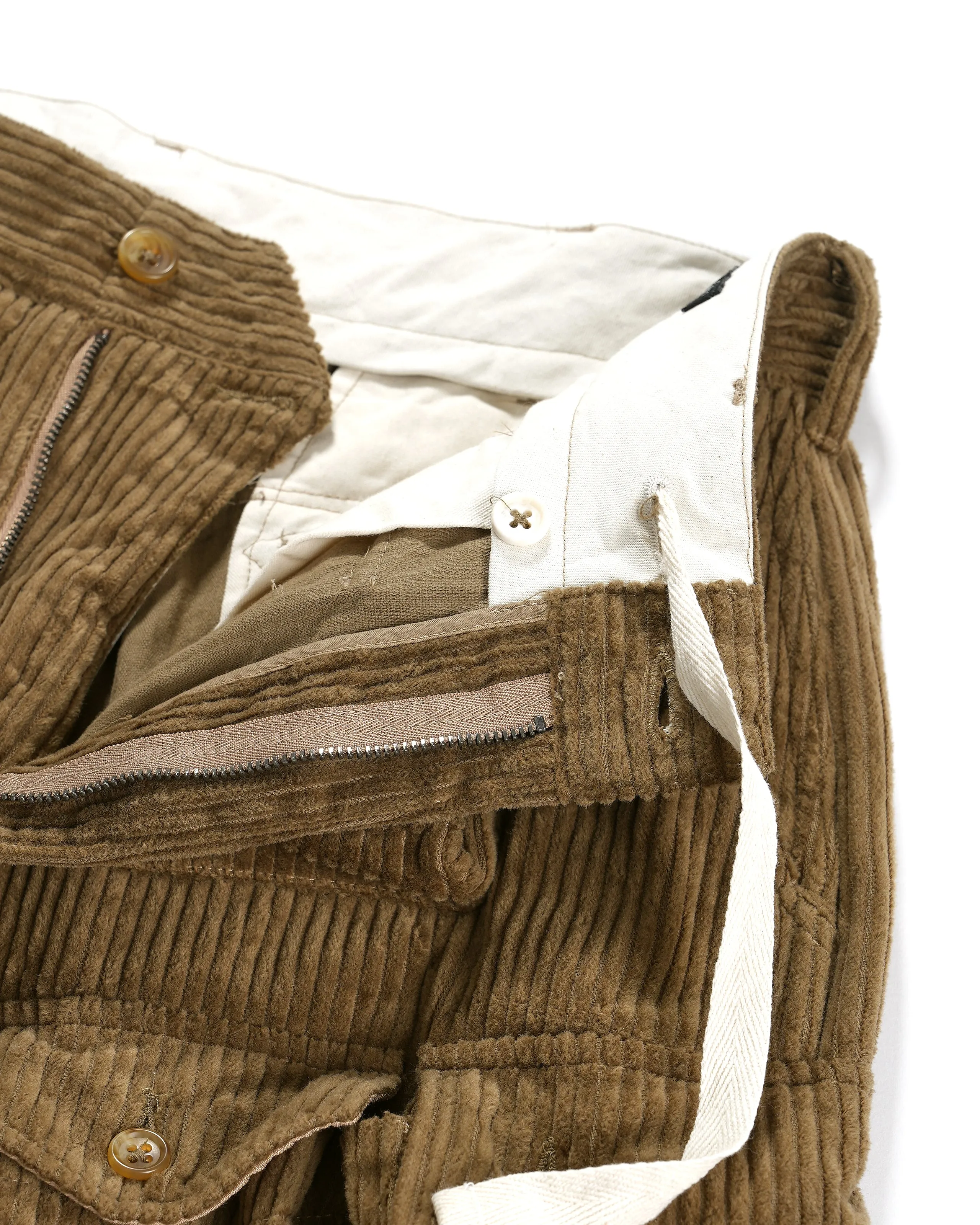 Engineered Garments FA Pant - Khaki Cotton 4.5W Corduroy