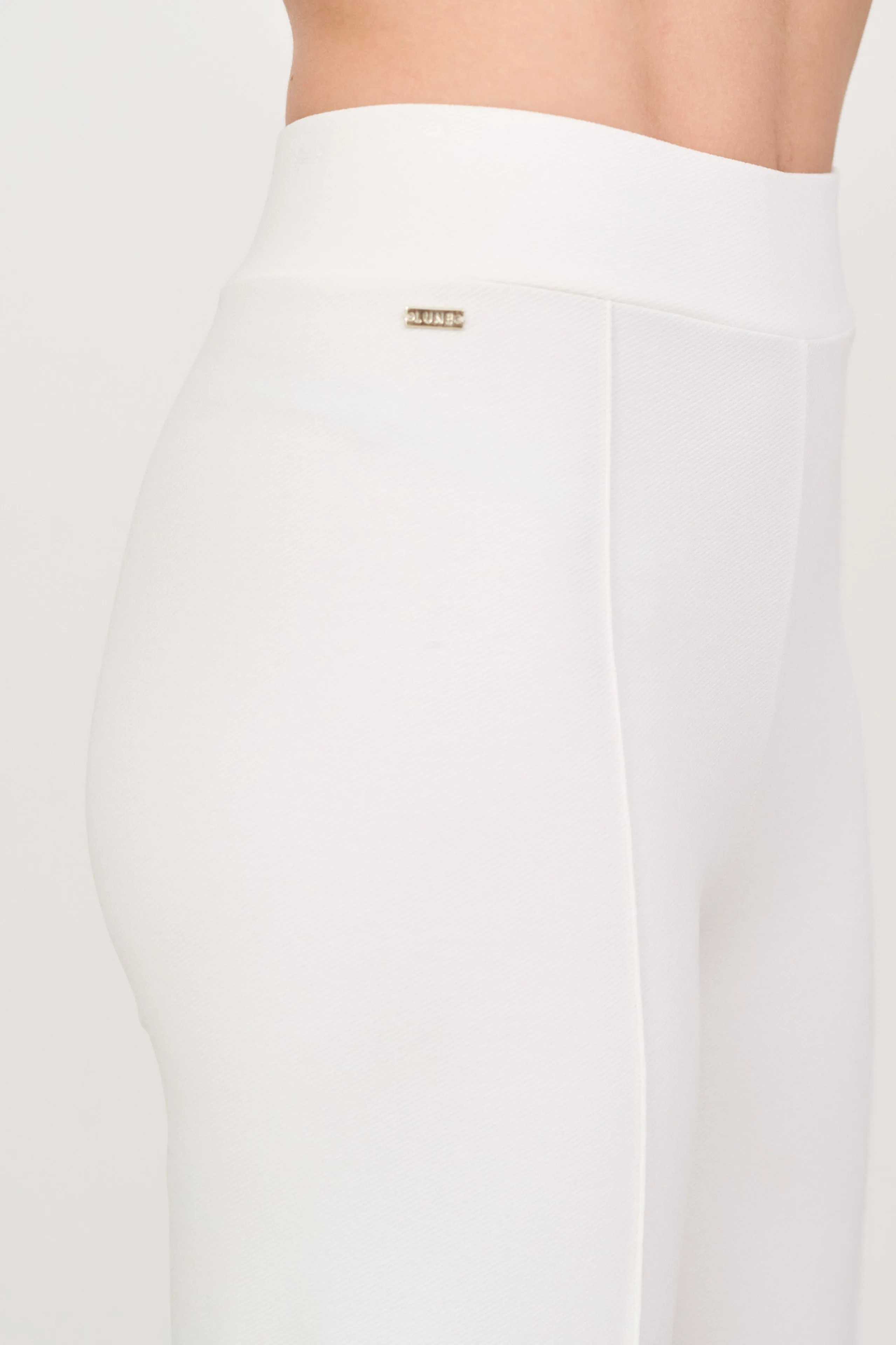 FOREST ESSENTIEL flared pants - Marshmellow