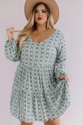 Getting Creative Babydoll Shift Dress Curves