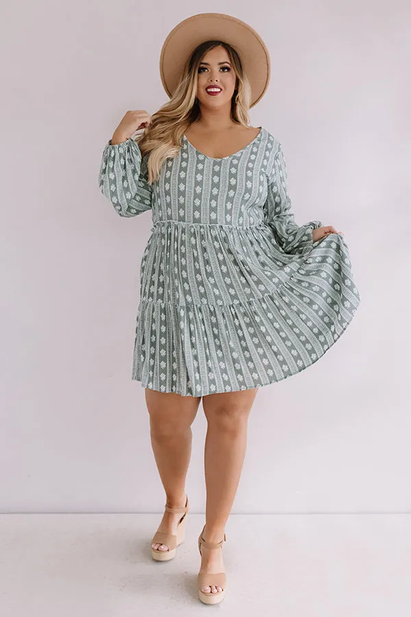 Getting Creative Babydoll Shift Dress Curves