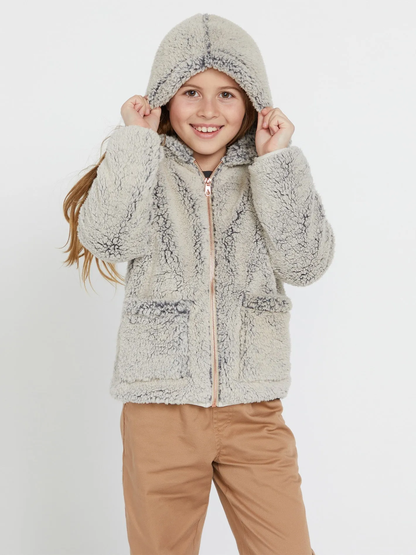 Girls Lived in Lounge Phuz Up Jacket - Cream