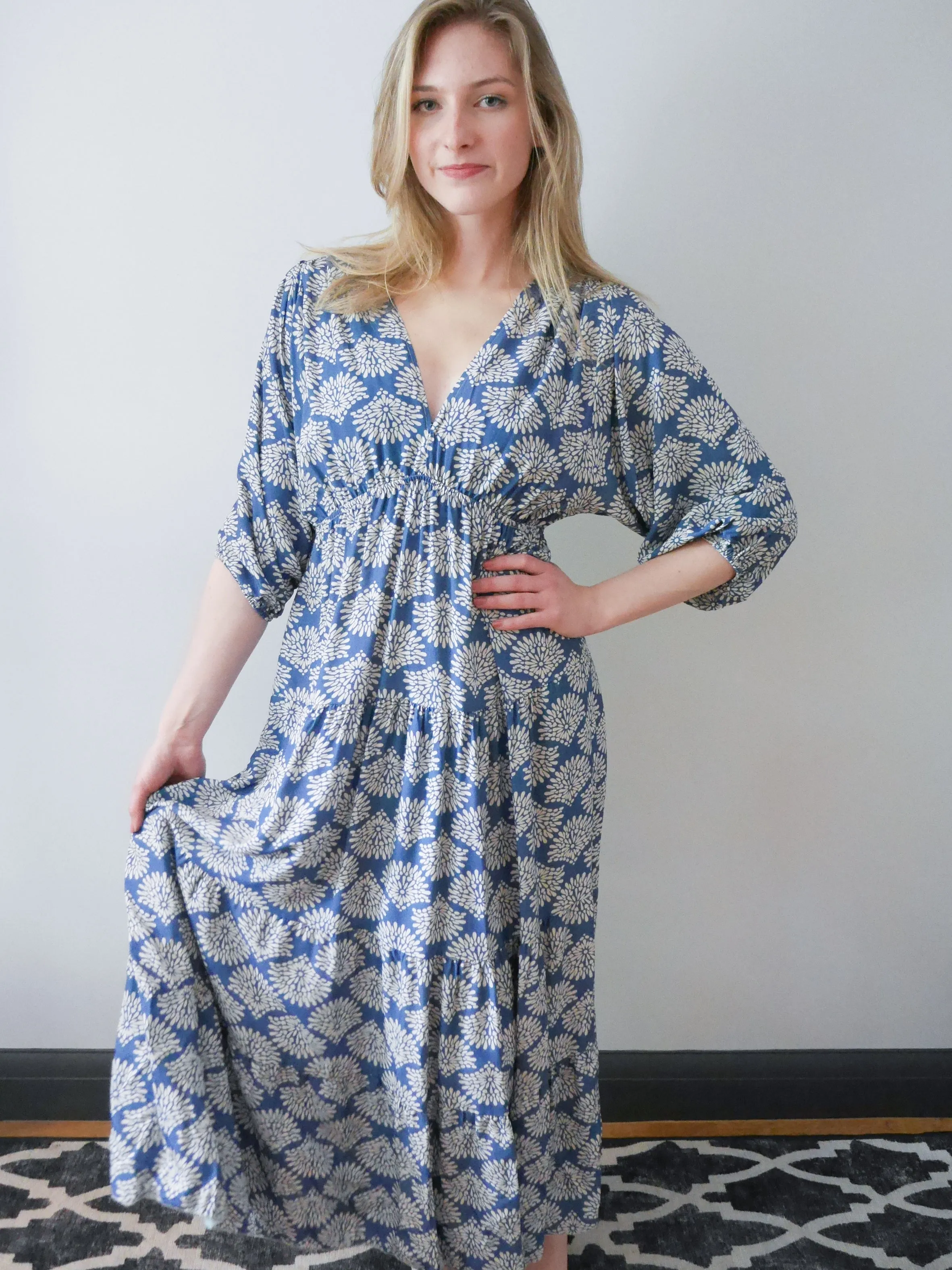 Hetty Dress Blue