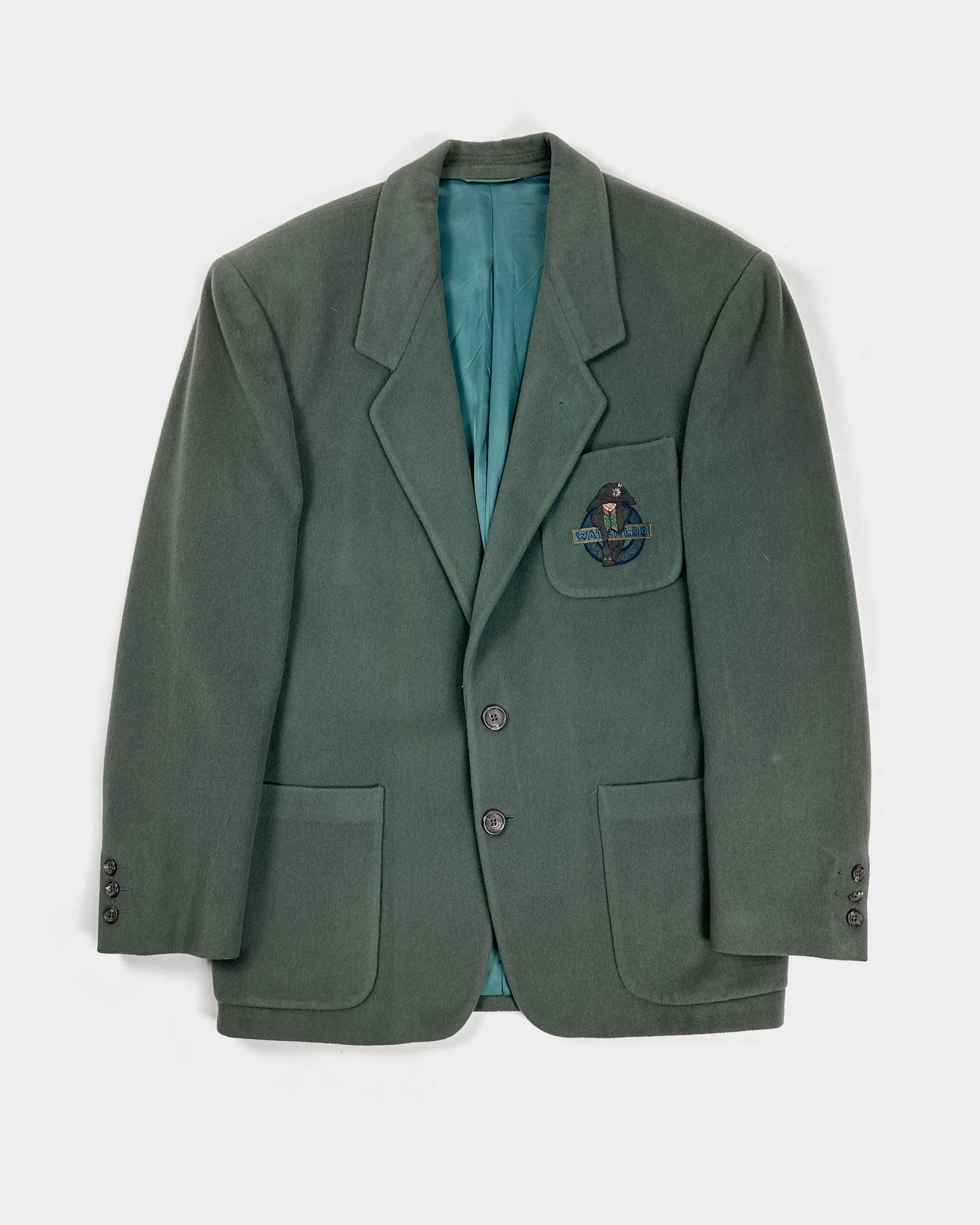 Iceberg "Waterloo" Deep Green Blazer 1990's