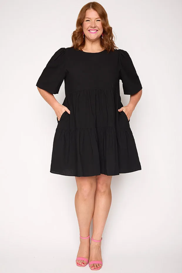 Isadora Black Dress