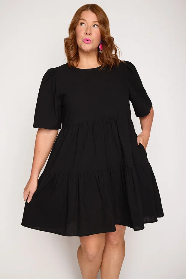 Isadora Black Dress