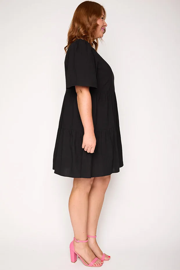 Isadora Black Dress