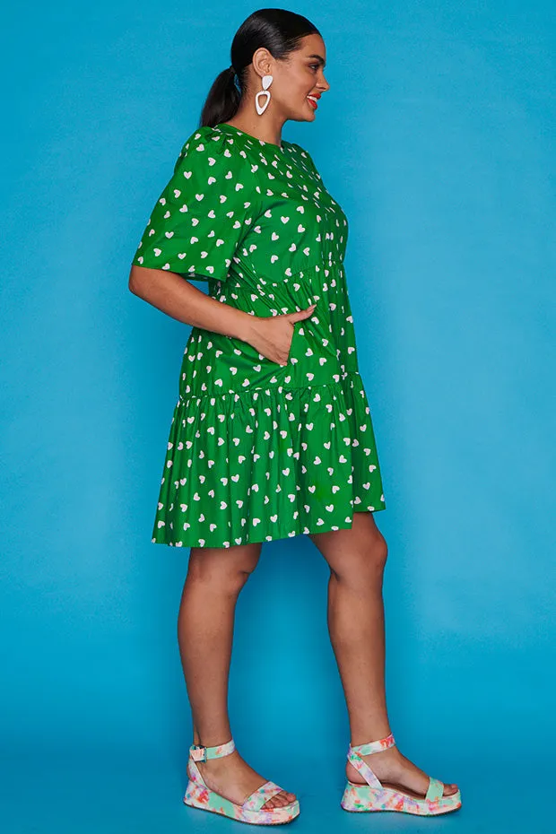 Isadora Green Cupid Dress