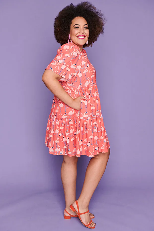 Jackson Funky Flamingo Dress