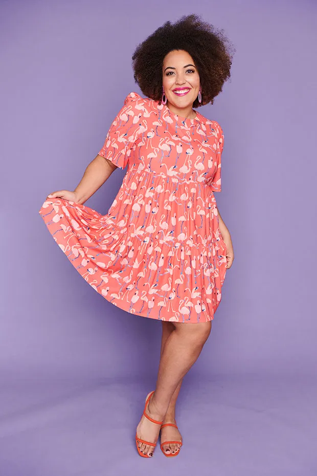 Jackson Funky Flamingo Dress