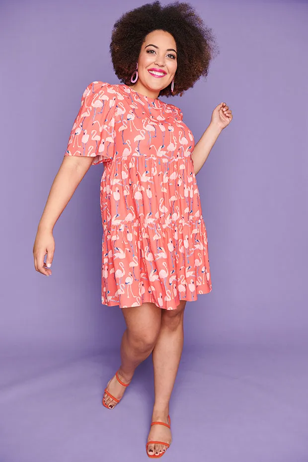 Jackson Funky Flamingo Dress